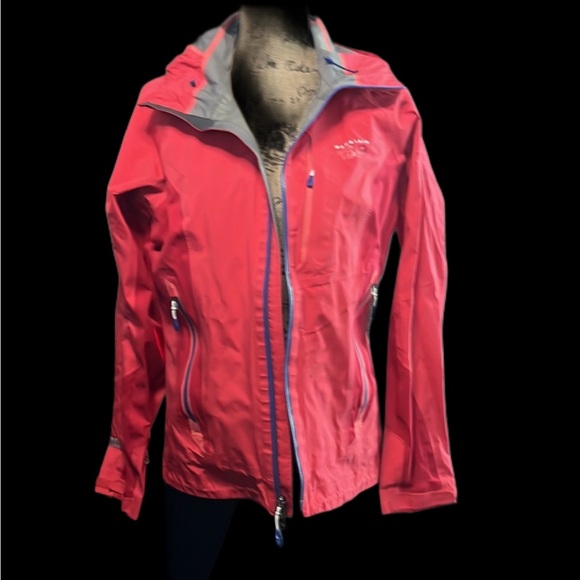 Women’s sz M Mountain Hardwear Rain Jacket - Picture 2 of 12